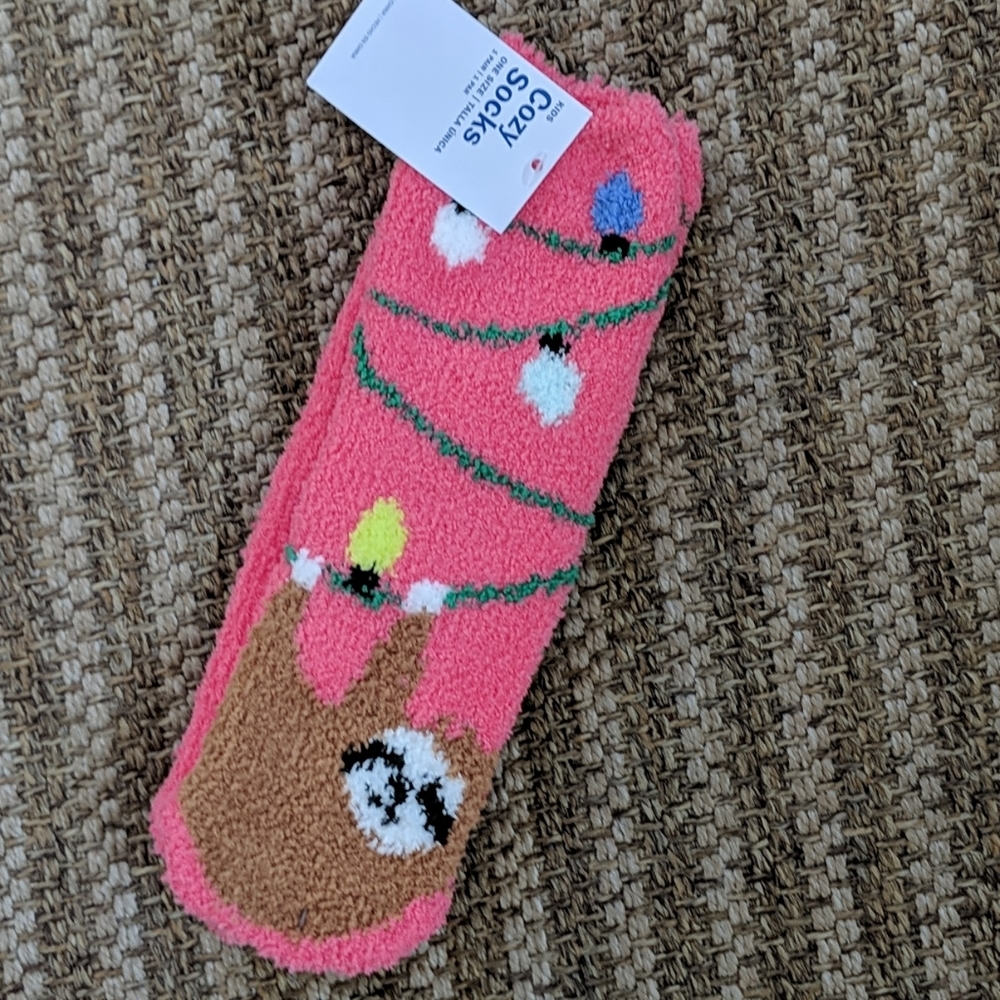 Old Navy New Sloth Kids Cozy Socks
